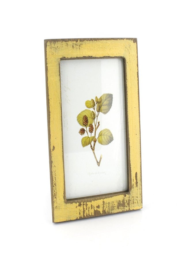 Zhenzan Frames 4x6 Inches Simple Rectangular Desktop Family Picture Photo Frame (Yellow) - Image 2